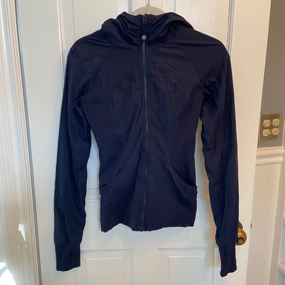 Lululemon dance studio reversible jacket navy